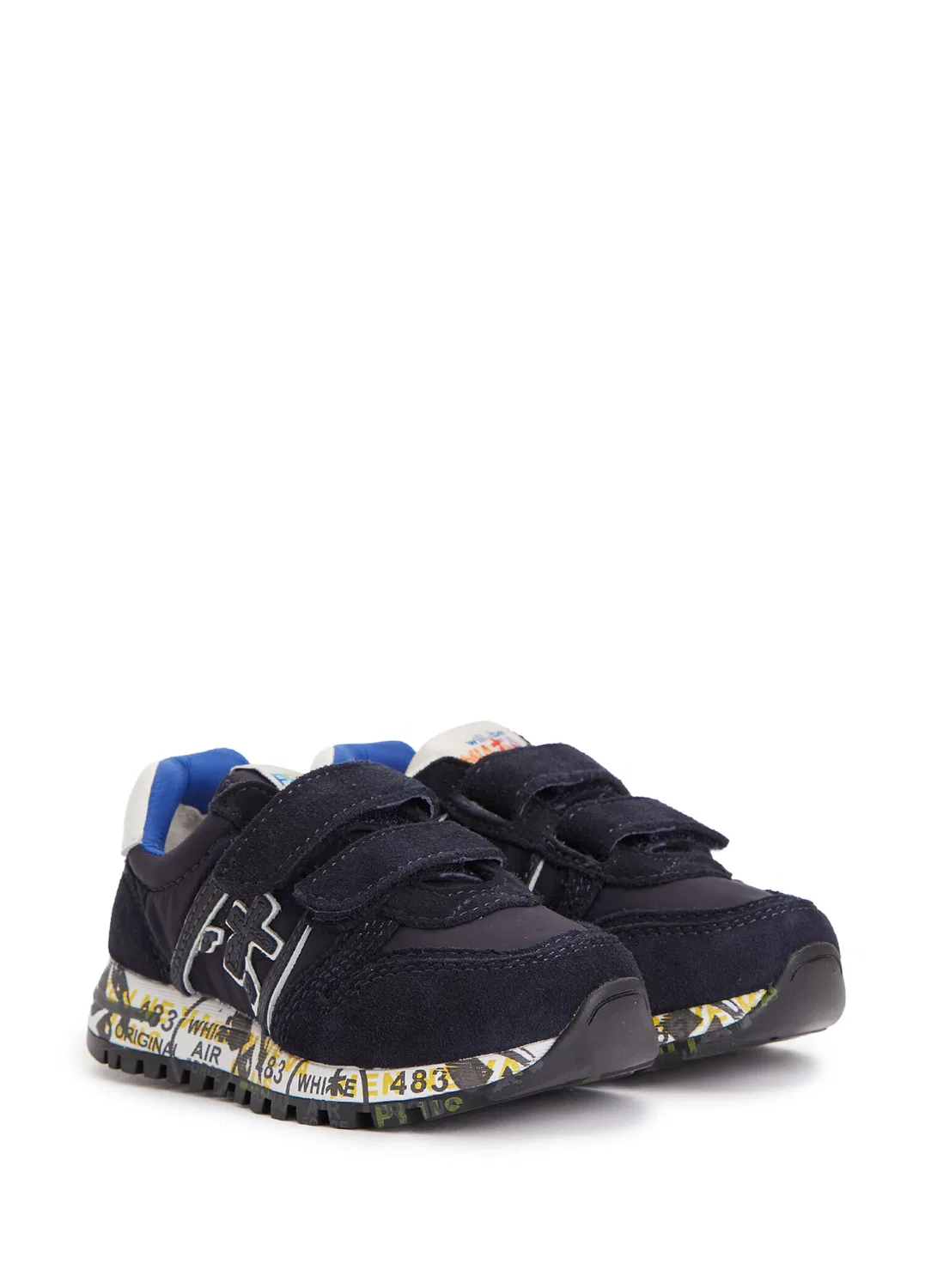 Кроссовки детские Premiata Sky, dark blue — фото 2