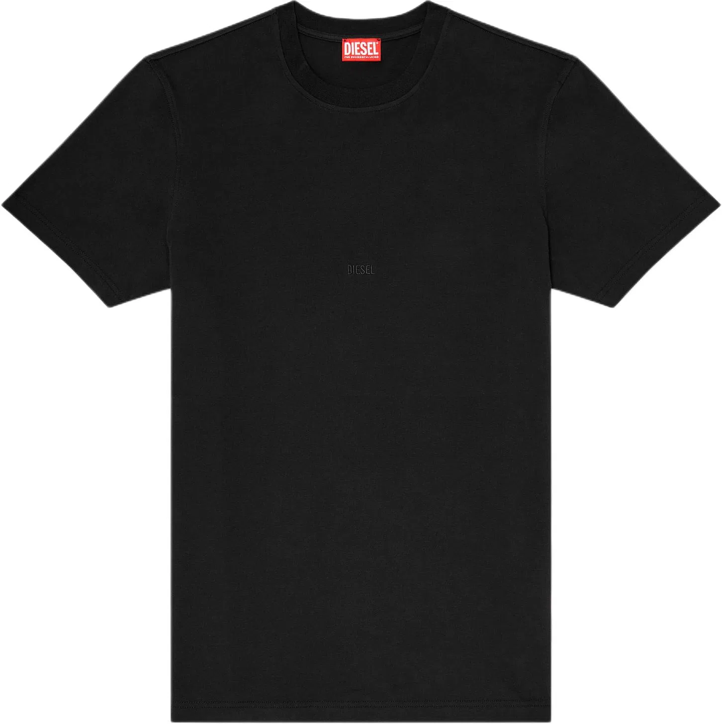 Мужская футболка с круглым вырезом DIESEL, Black