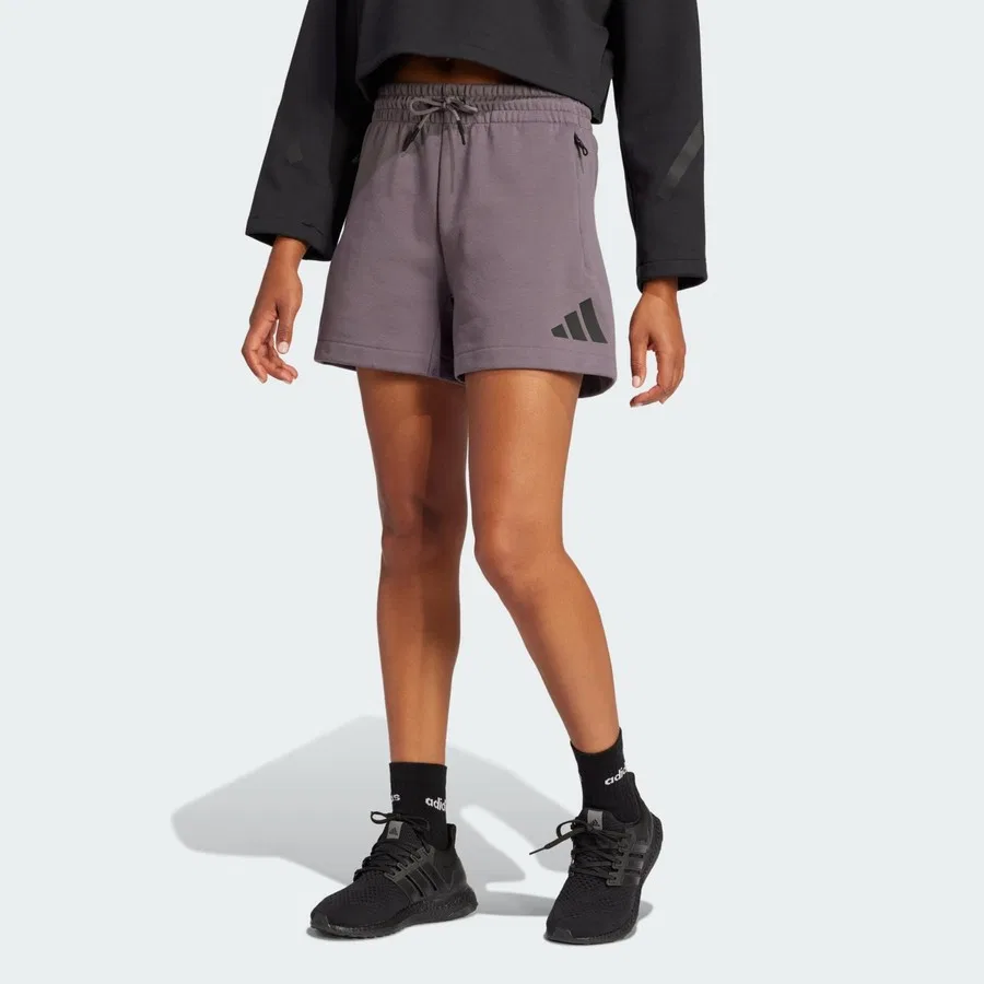 Шорты спортивные с принтом adidas Z.N.E. Shorts, adidas, Зеленый