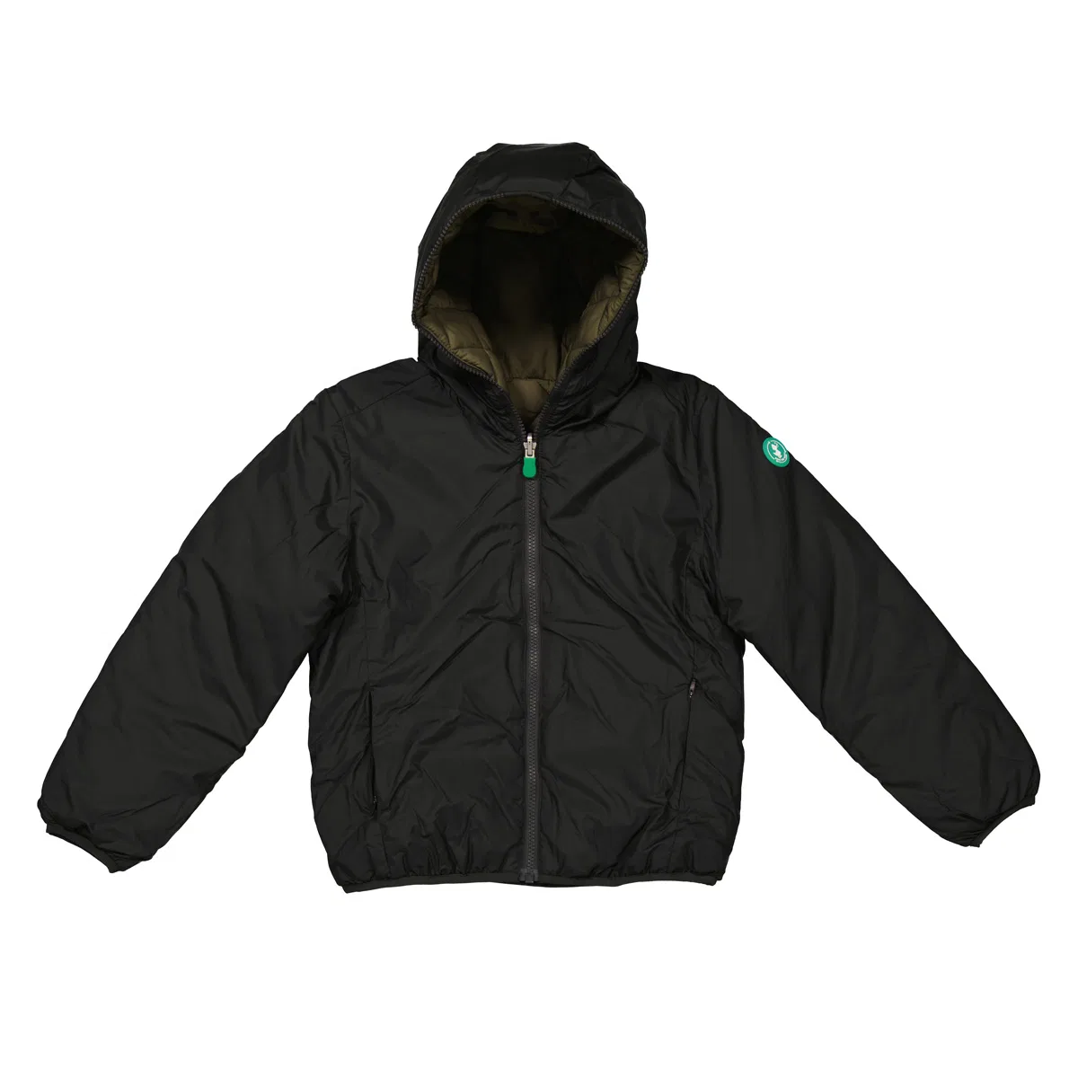 Куртка Reci Reversible Hooded Jacket Save The Duck, Green Black