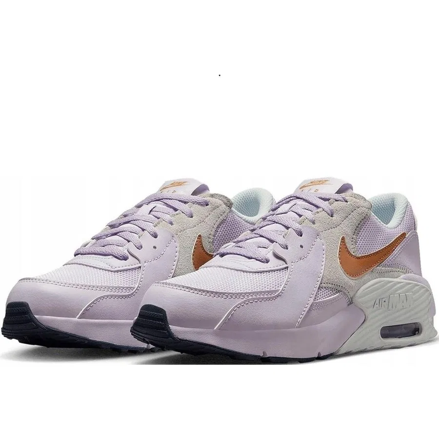 Кроссовки повседневные из натуральной кожи Air Max Excee Nike, Фиолетовый — фото 2