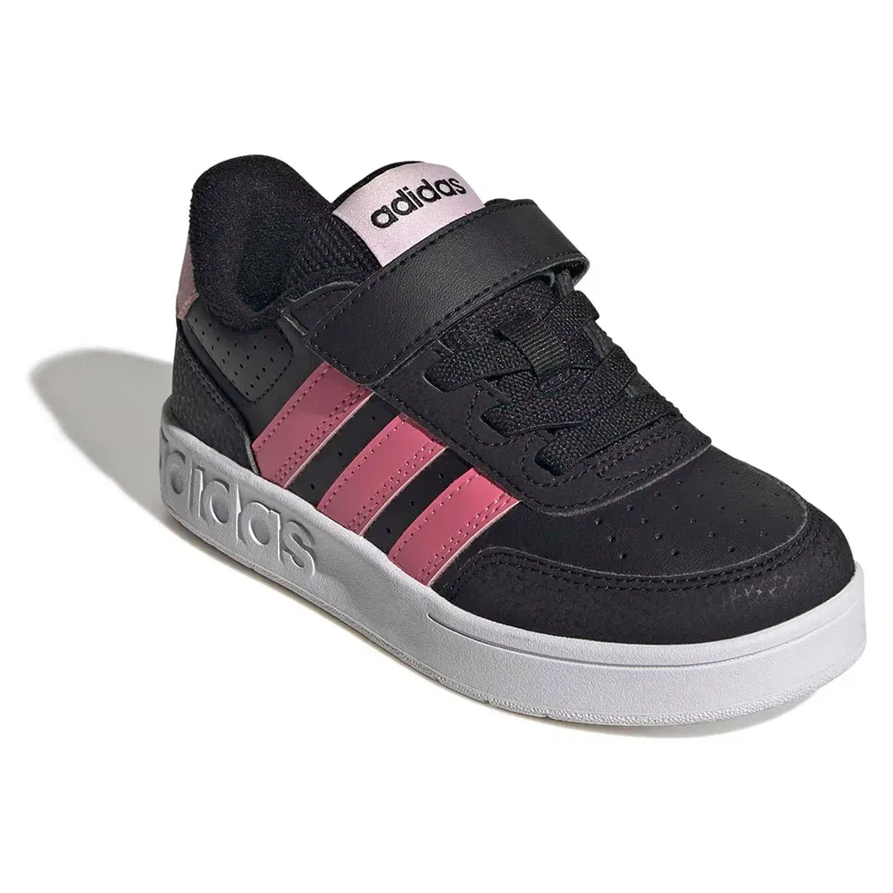 Детские кроссовки для девочек с липучкой Breakbase Adidas, Black — фото 2