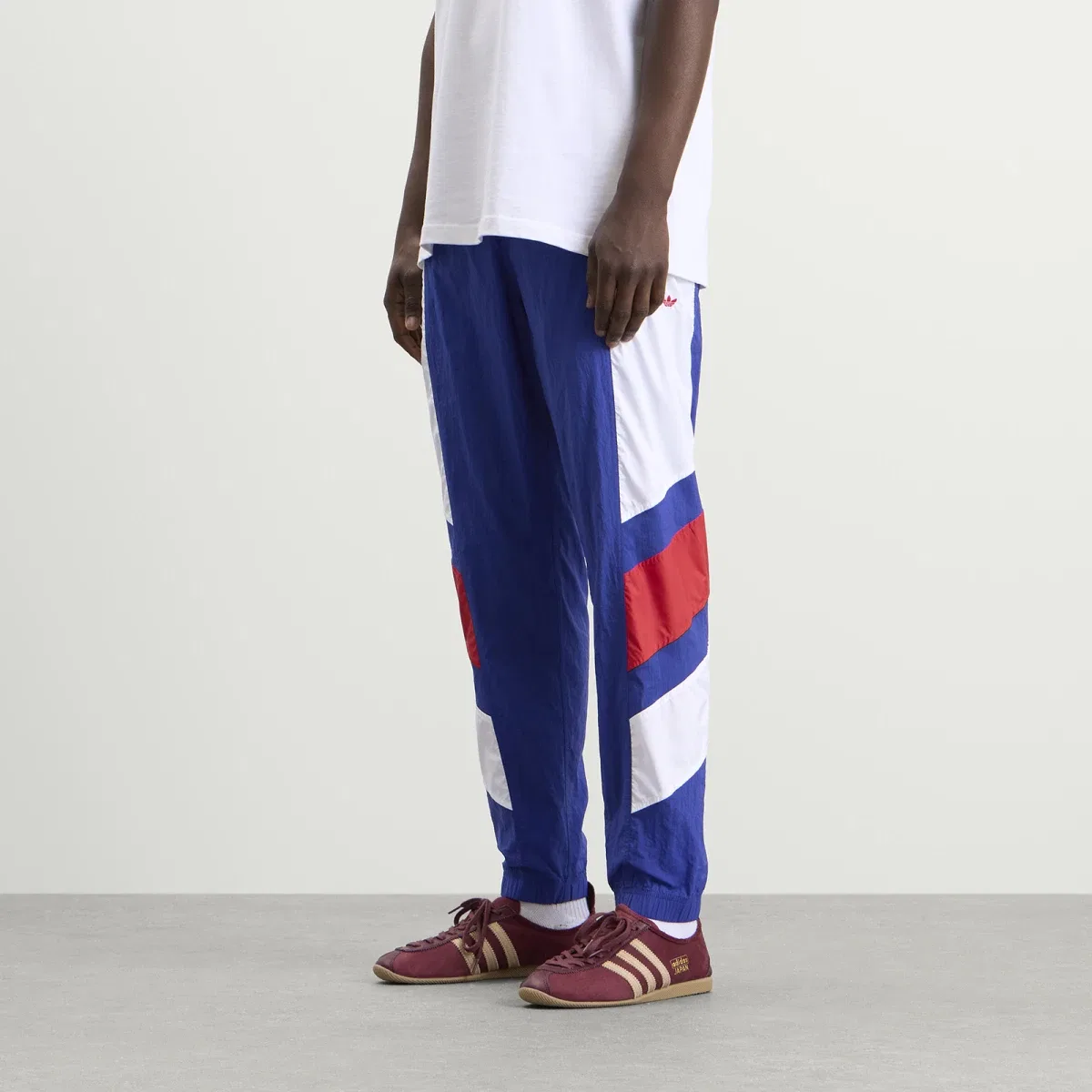Штаны спортивные с эластичным поясом JFA EQT Track Pant Adidas, Active Blue — фото 2