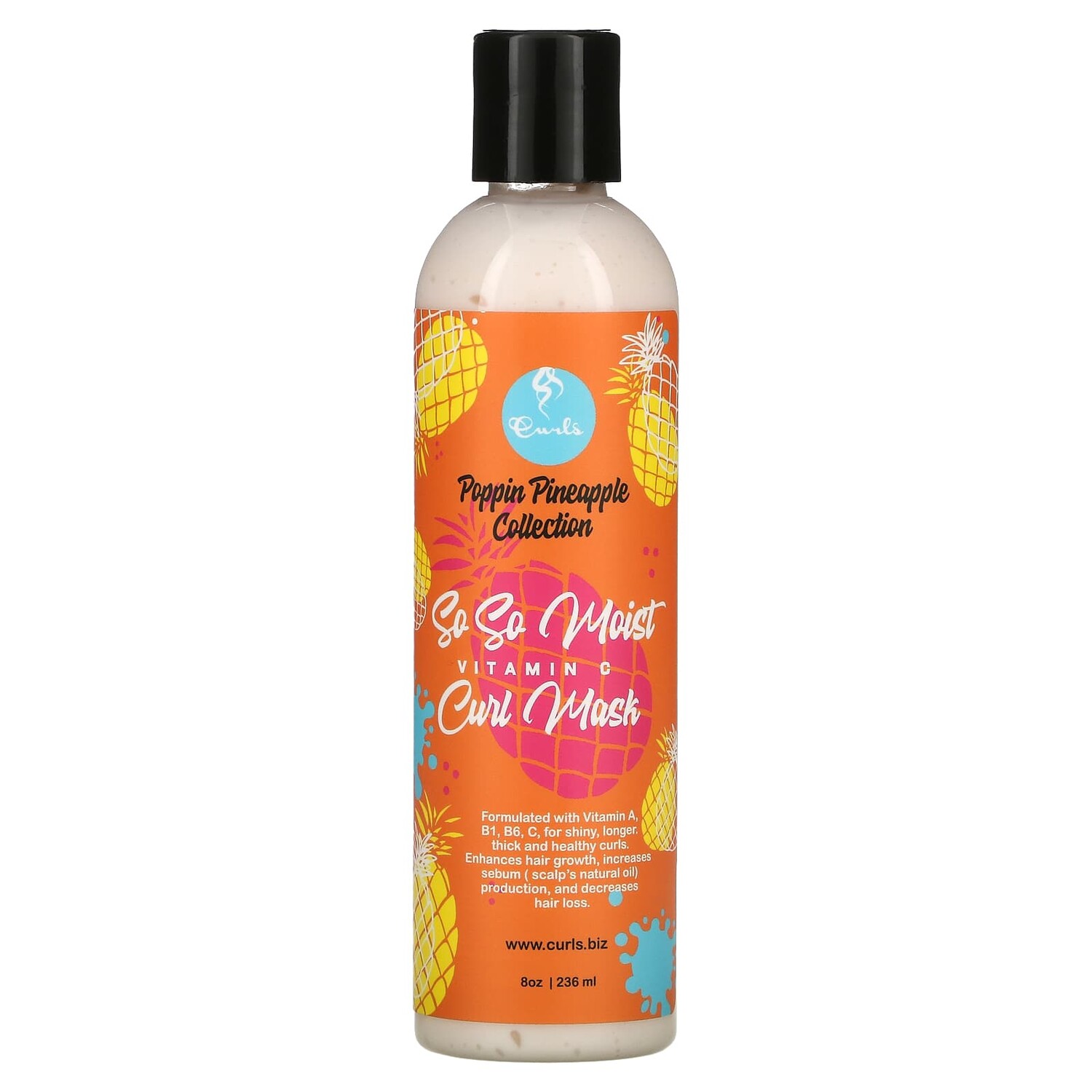 

Маска Curls для локонов, витамин C, 236 мл