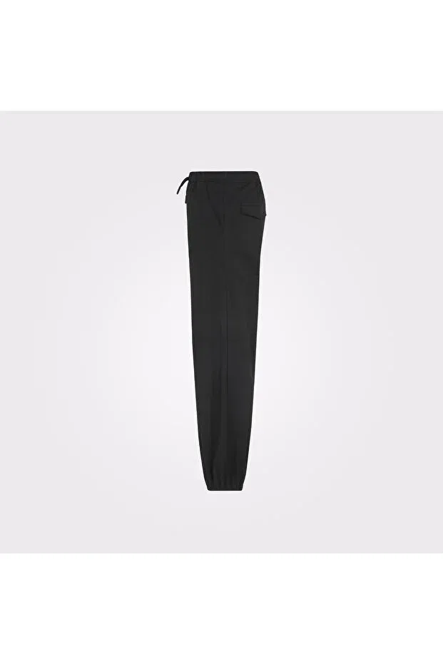 Детские спортивные штаны для девочек с принтом Converse, Black — фото 4
