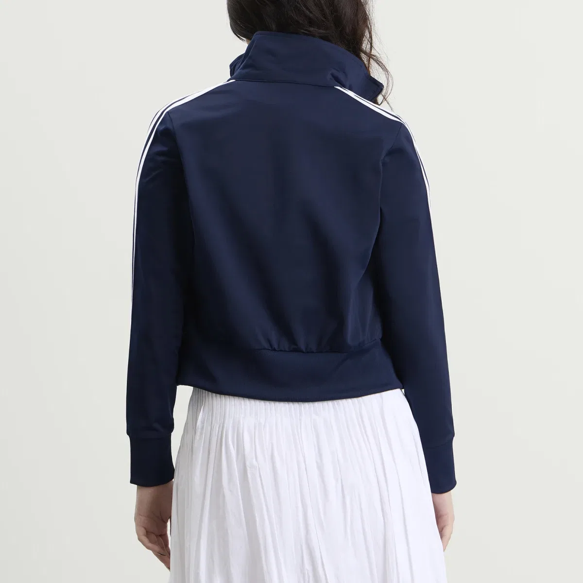 Женская куртка Firebird classic track top Adidas, Night Indigo & White — фото 3