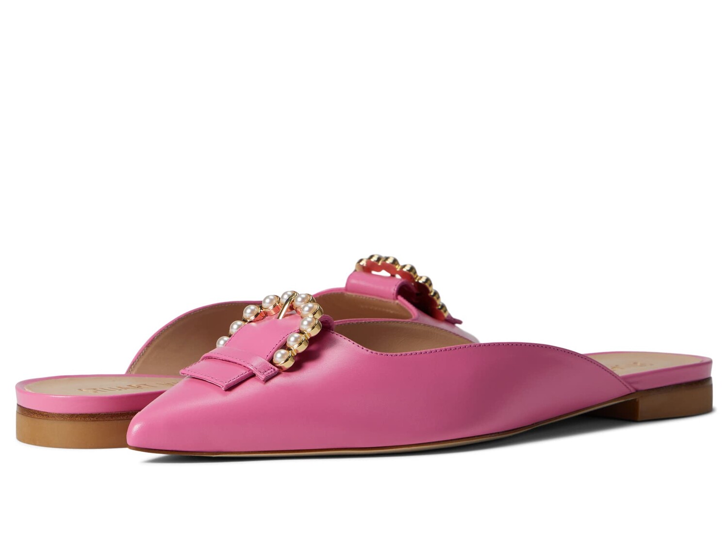 

Туфли Stuart Weitzman, Pearl Buckle Mule