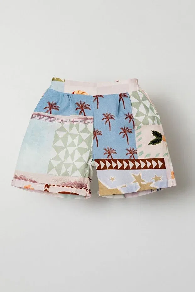 Детские шорты для девочек с принтом Sportswear Hausekids, Pink — фото 3