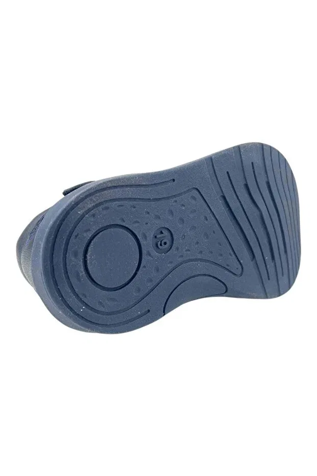 Детские туфли для девочек с коротким каблуком Lyon Nubebe, Navy Blue — фото 4