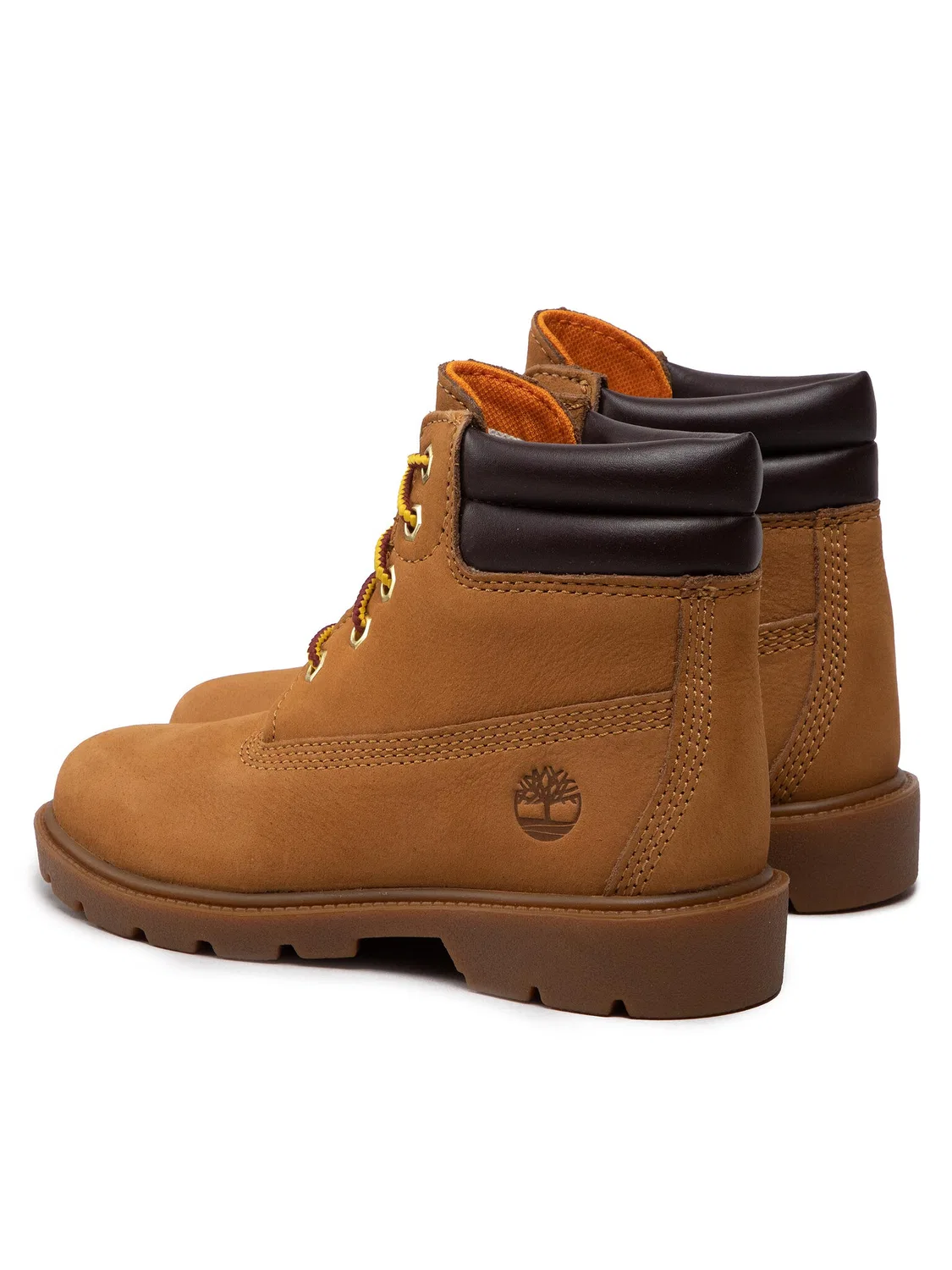 Ботильоны на шнуровке для мальчика Water Resistant Basic Timberland, коричневый — фото 3
