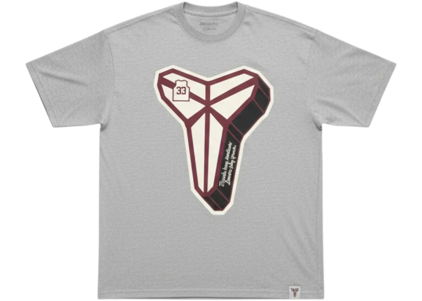 Мужская футболка с принтом Nike Kobe Bryant Dri-FIT, Grey