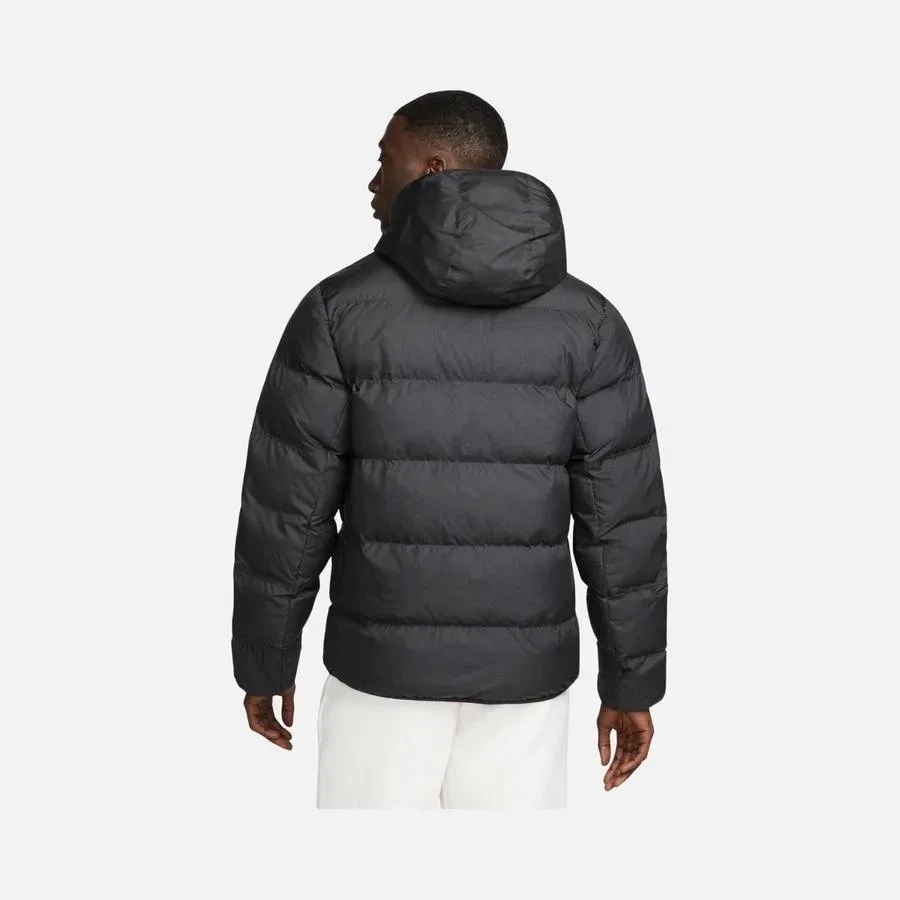 Мужская куртка Storm-Fit Windrunner Primaloft с капюшоном Nike, Черный — фото 2