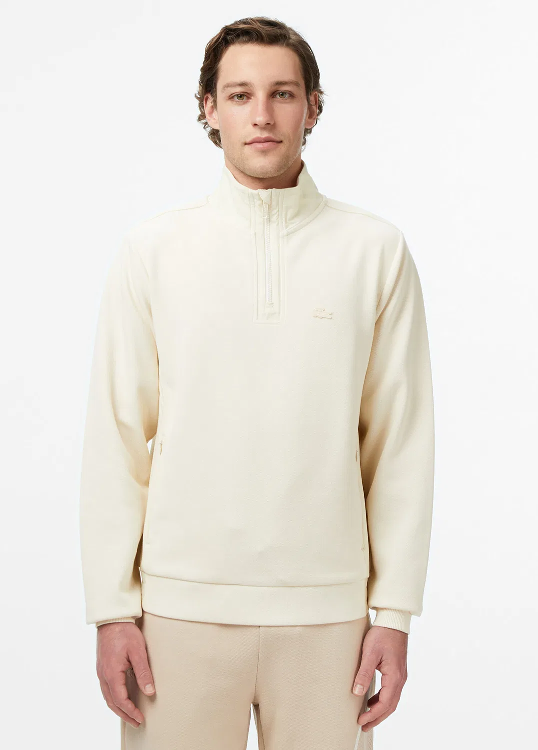Свитшот мужской Lacoste, бежевый