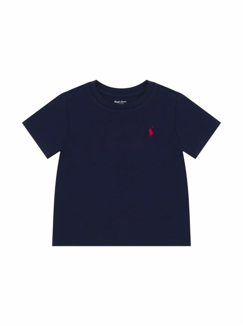 

Хлопковая футболка с логотипом Ralph Lauren