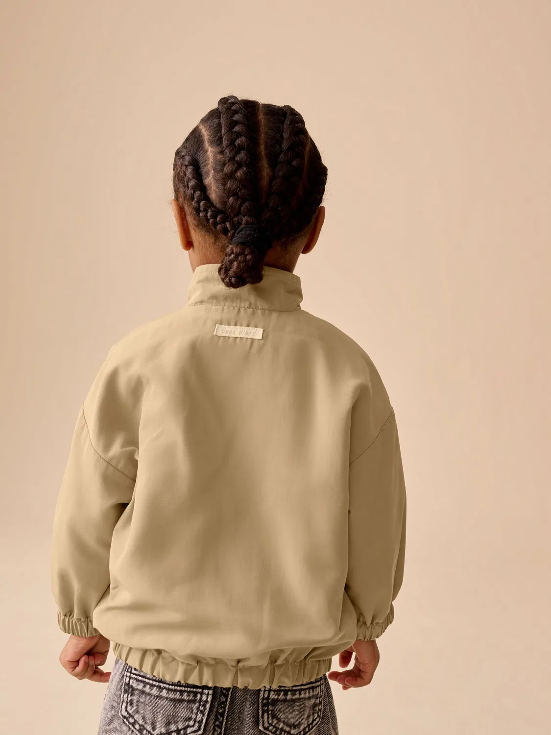 Куртка тренерская Neutral Collared Coach Jacket Next, нейтральный — фото 4