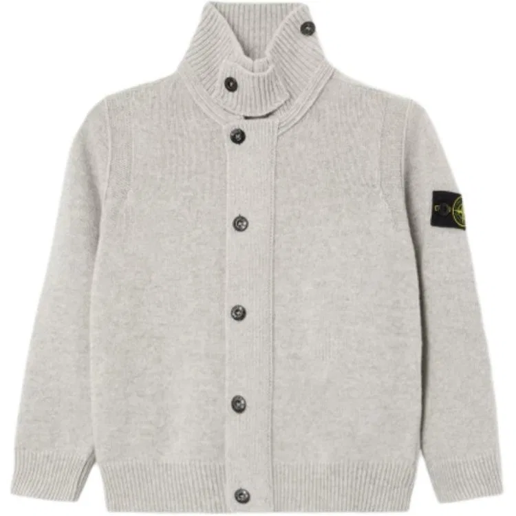 Детский свитер с длинным рукавом STONE ISLAND, Dusty Gray
