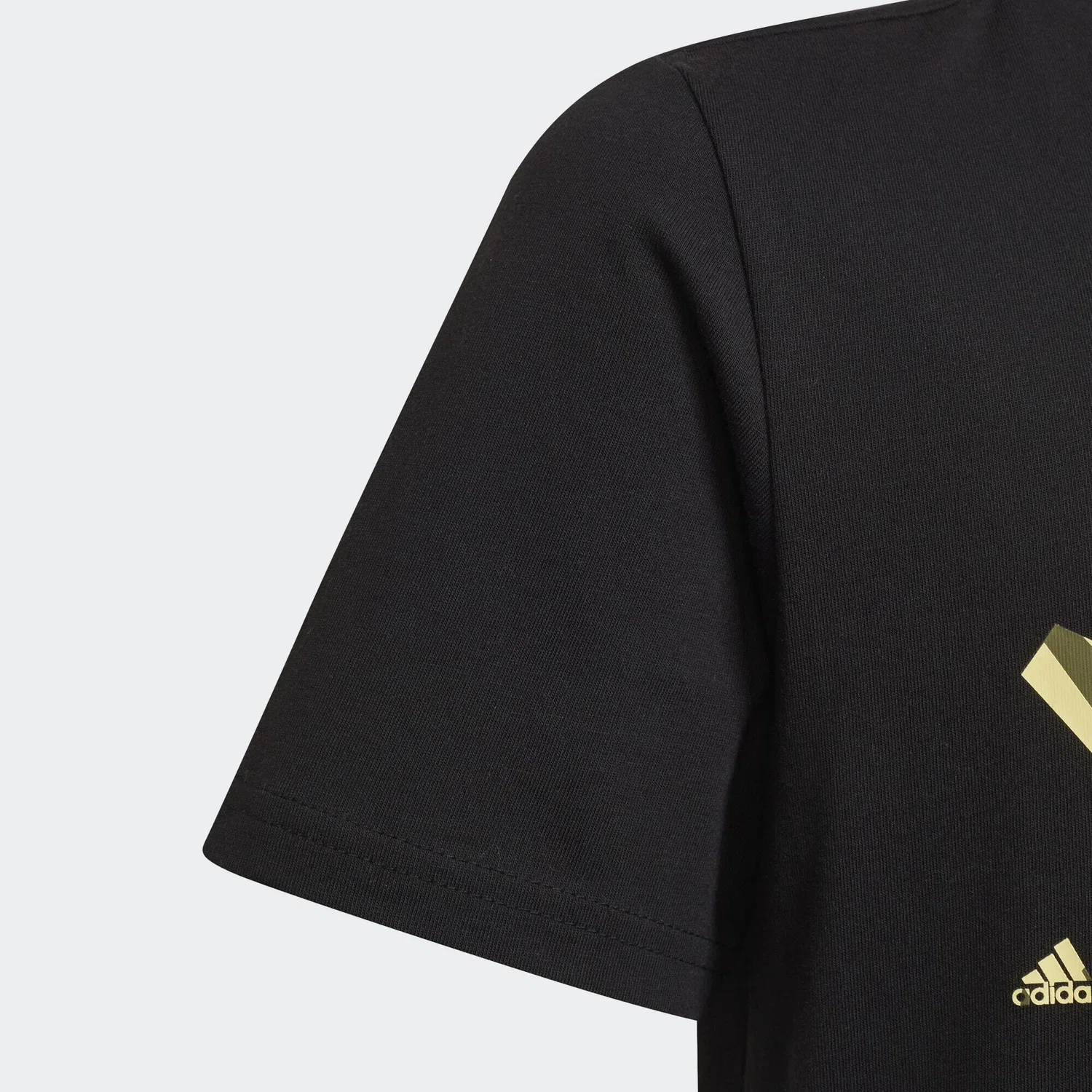 Детская футболка с принтом Graphic Adidas, Schwarz — фото 2