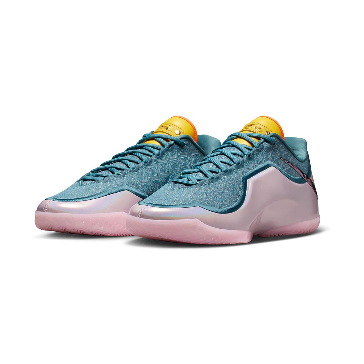 

Мужские кроссовки Lebron XXIII Miami TWICE_дымчато-синий/многоцветный-светящийся Nike, синий