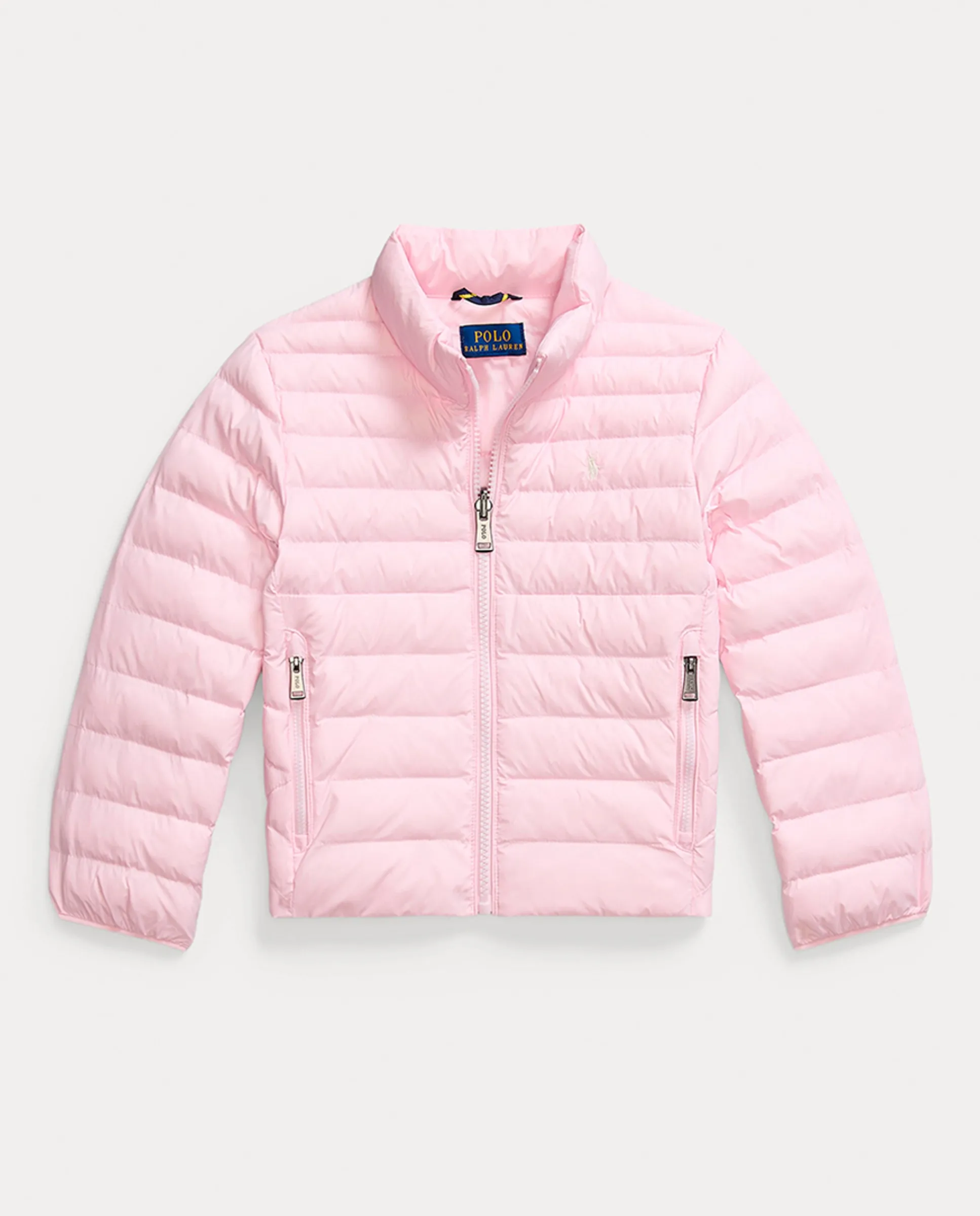 

Детская утепленная водонепроницаемая куртка Polo Ralph Lauren, розовый