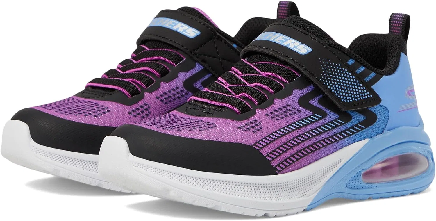 Детские кроссовки для девочек Microspec Max Advance Skechers, Perwinkle/Multi