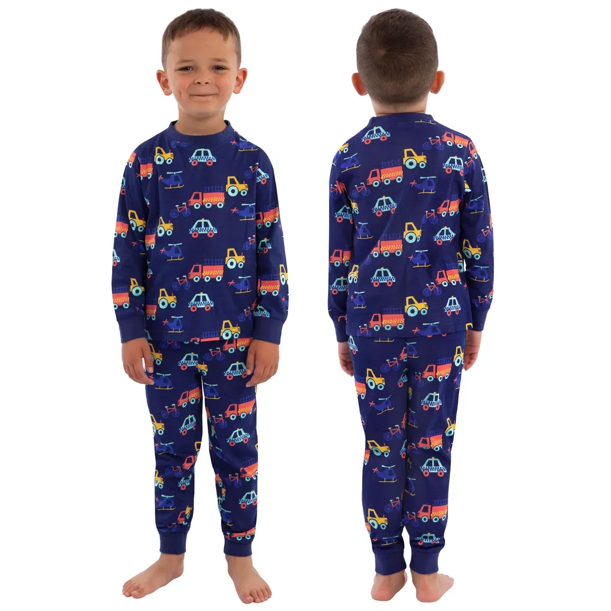 Пижама детская Transport 2 Pack Harry Bear, Blue — фото 4