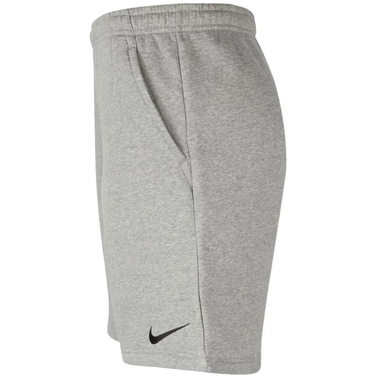 Детские спортивные шорты с утягивающим поясом Nike Fleece Park 20, Grau — фото 3
