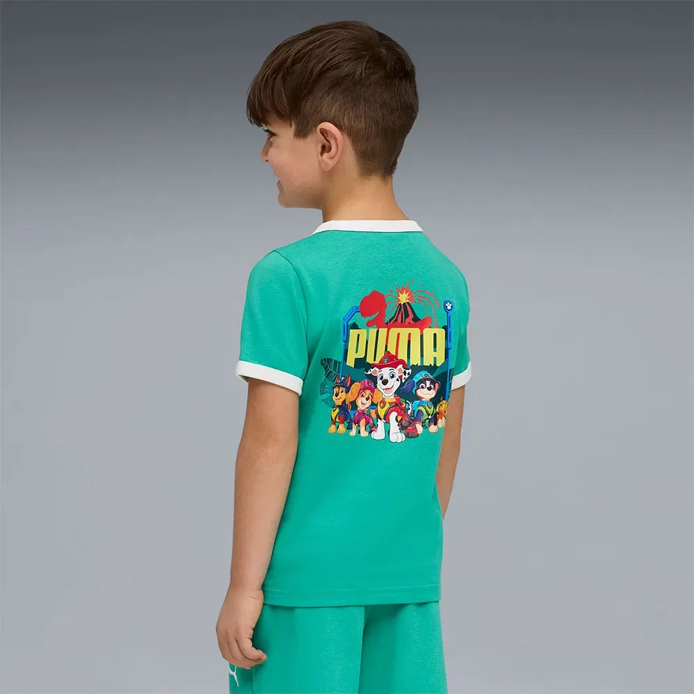 Футболка Puma X Paw Patrol Puma, зеленый — фото 4