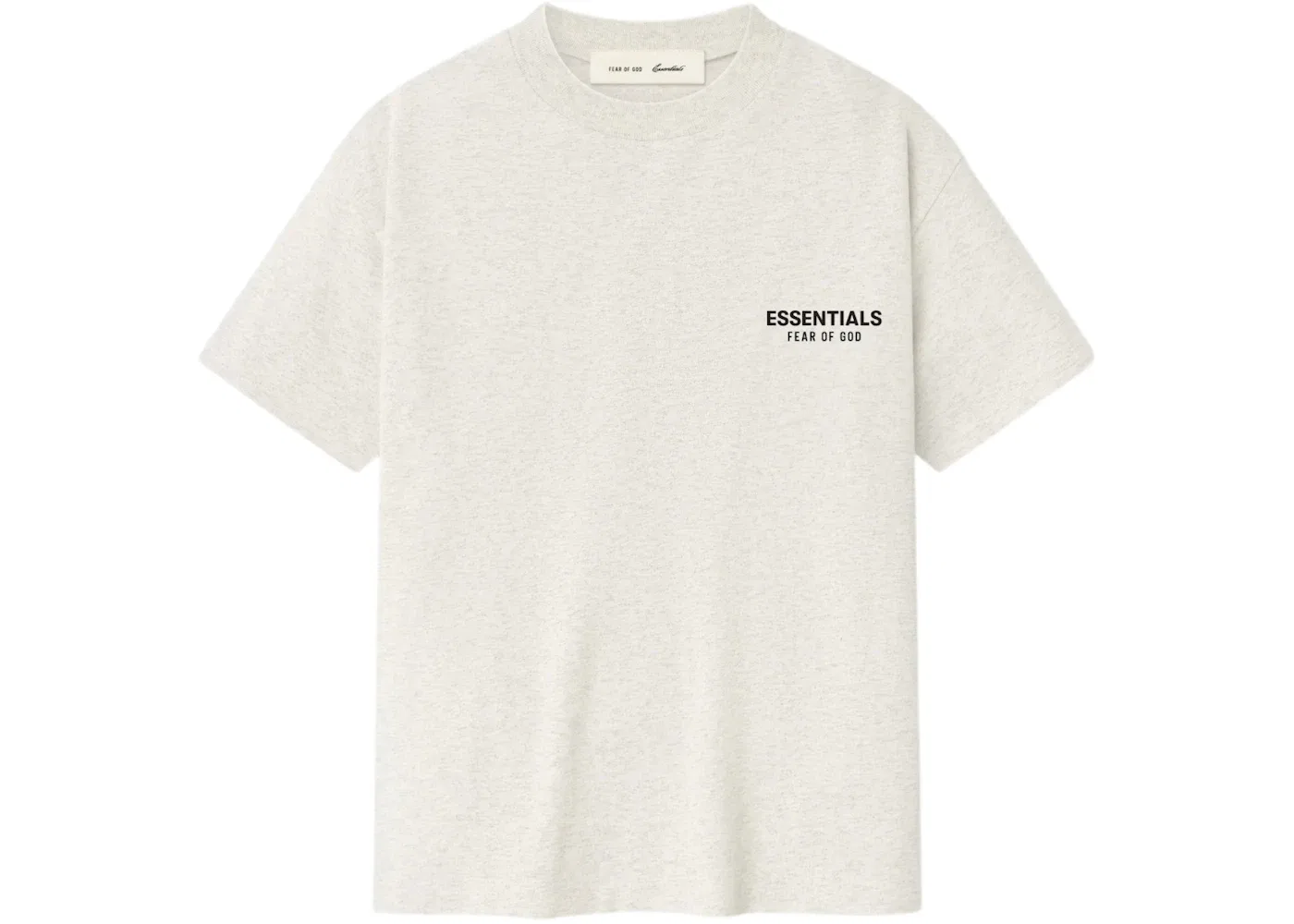 Детская футболка с коротким рукавом Tee Fear of God, Oatmeal Heather