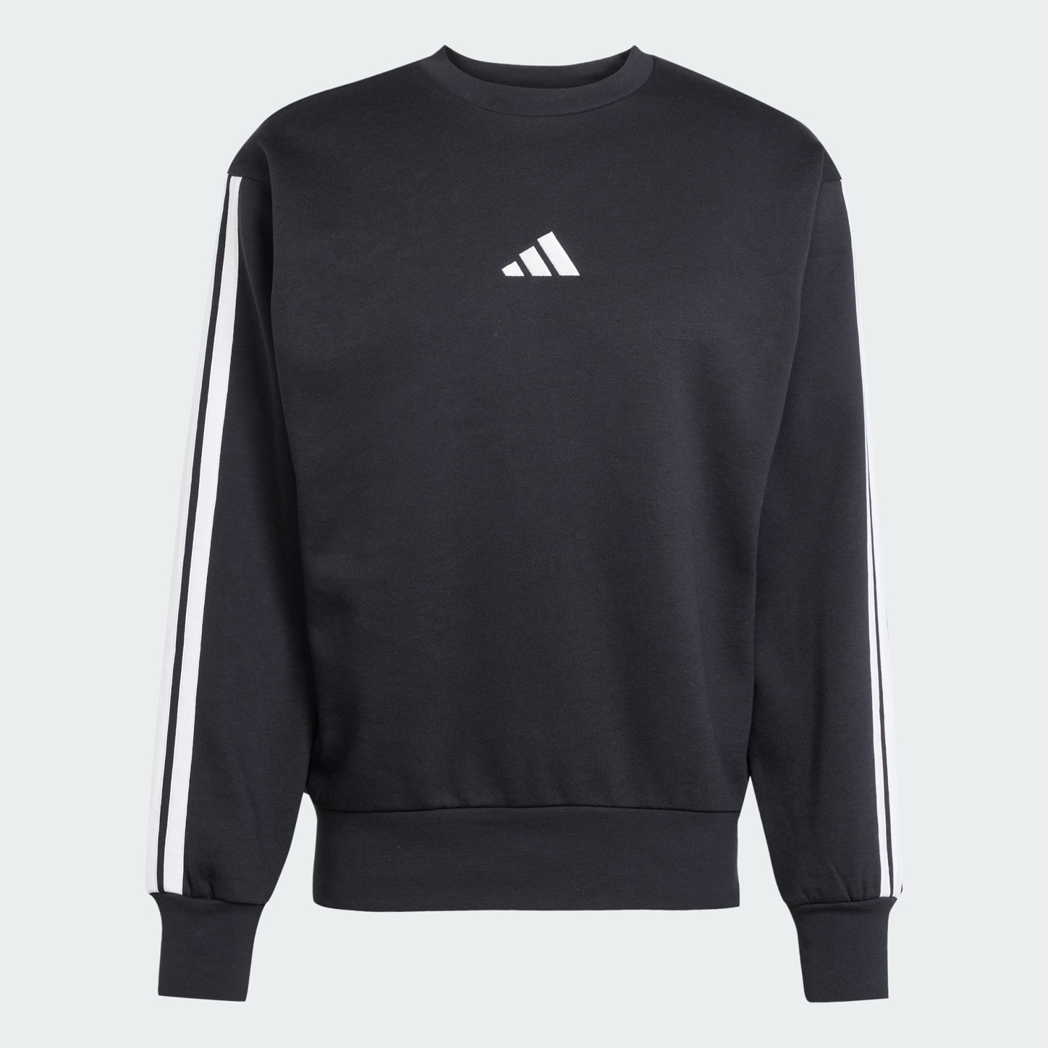 Свитшот Adidas Originals Essentials 3-Stripes Fleece, черный