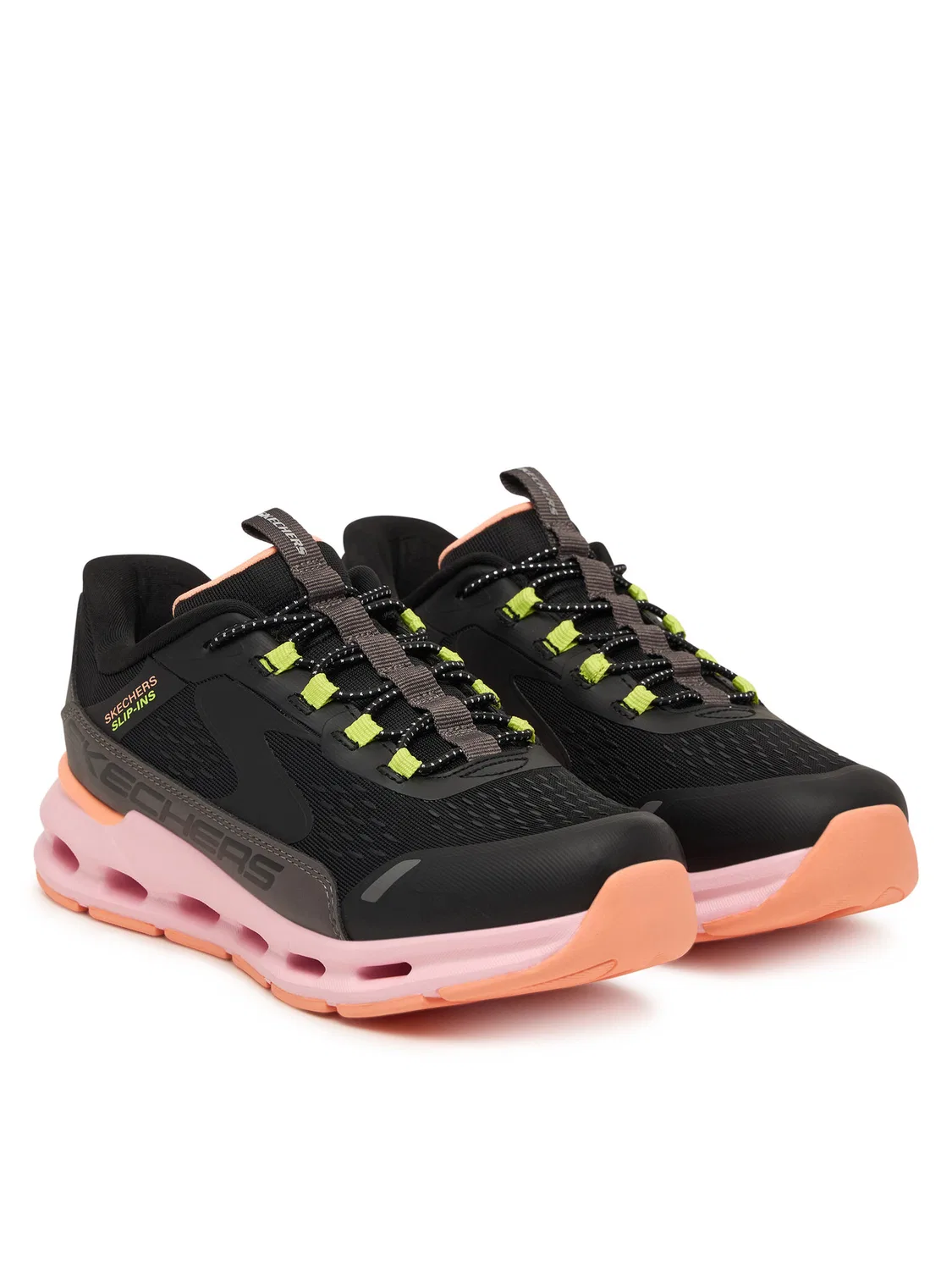 Кроссовки для девочки Glide-Step Vista Lane Skechers, черный — фото 2