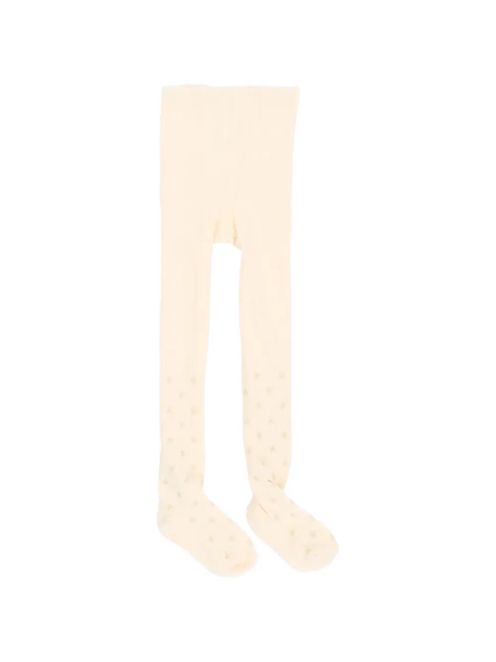 Колготки в рубчик Billieblush, цвет Ivory White