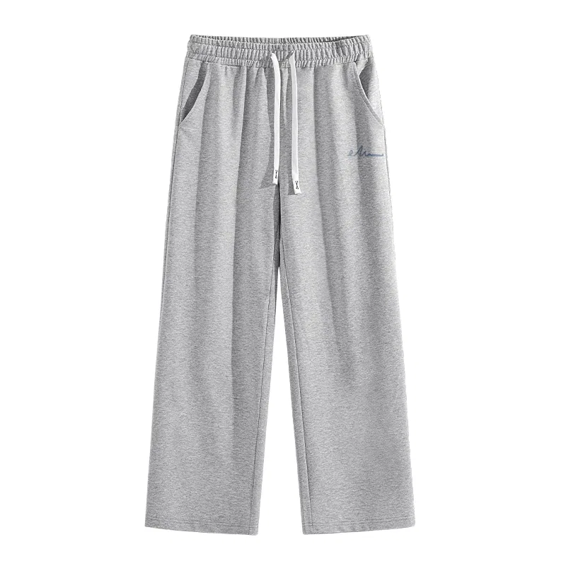 Детские штаны Mz Freedom Pants Logo MINISO, Palm Green + Heather Gray — фото 3