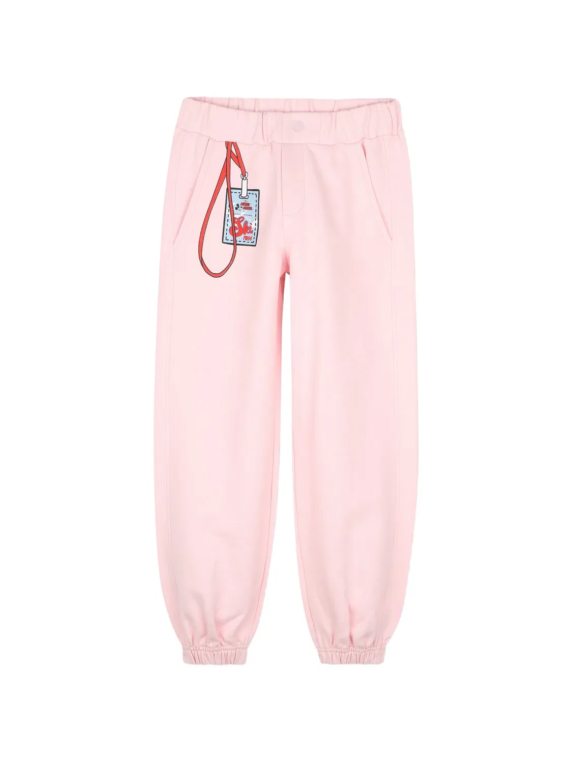 Трековые брюки из хлопка розовые Marc Jacobs, розовый