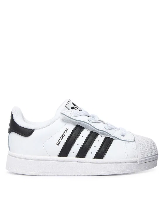 Кроссовки Superstar II Elastic Lace Adidas, белый
