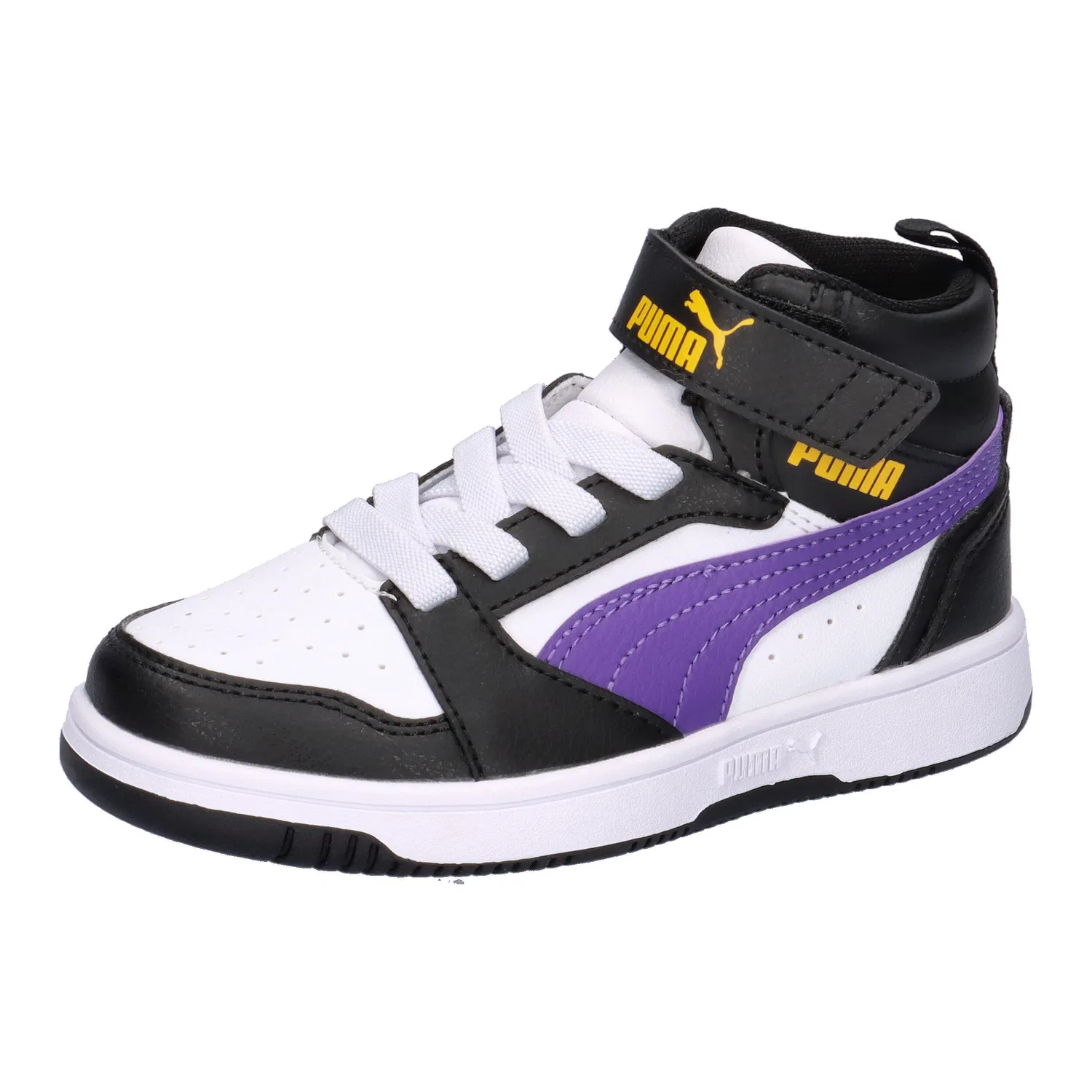 Детские кроссовки с высоким верхом Rebound V6 Mid AC+ PS Puma, Weiss
