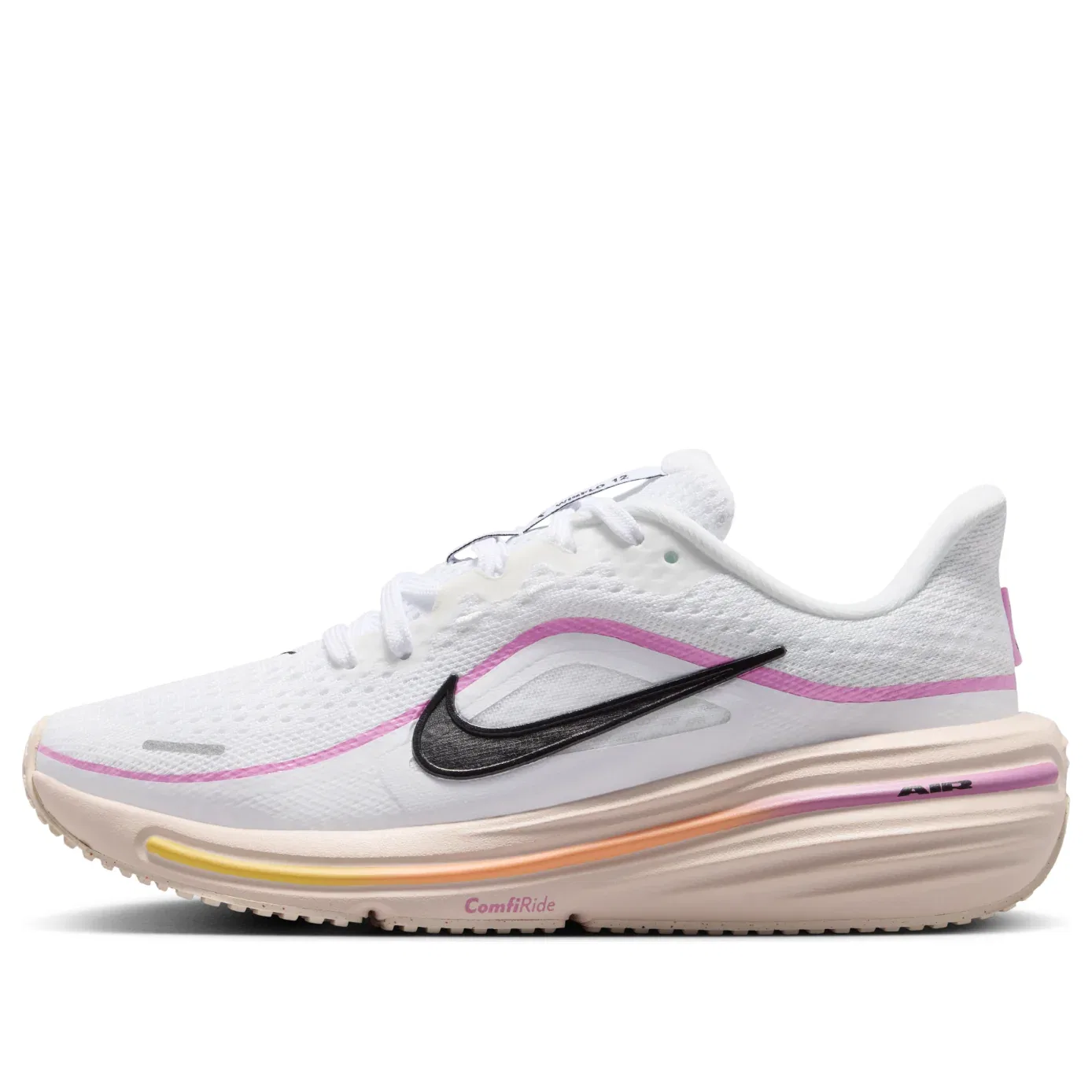 Детские кроссовки с шнуровкой Winflo 12 Nike, белый