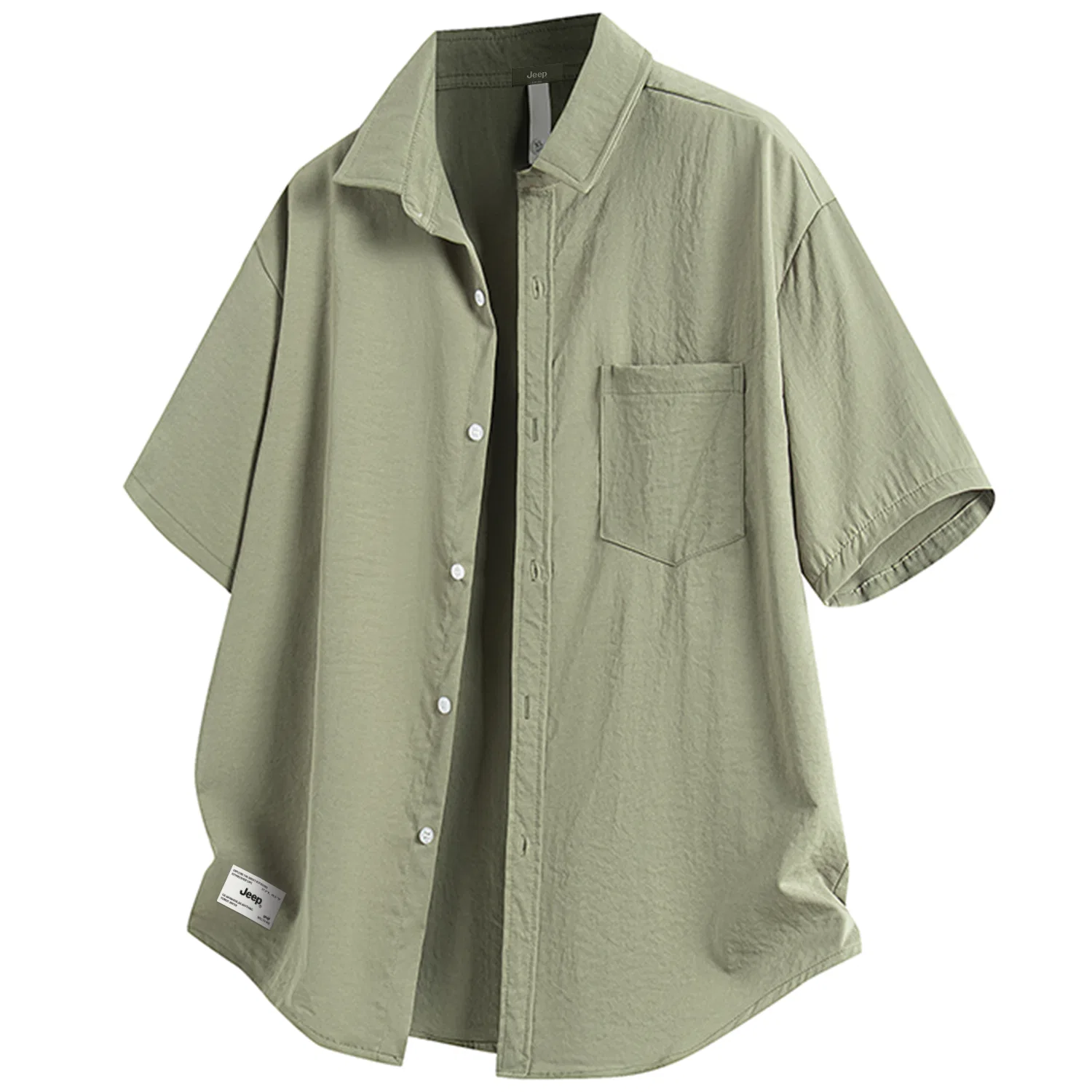 Детская рубашка с коротким рукавом Jeep Leisure Collection, Army Green