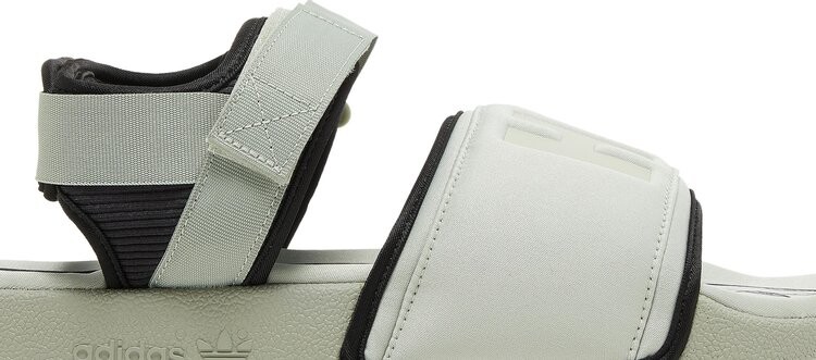 Сандалии Adidas Pharrell x Adilette 2.0 Slide 'Halo Green', зеленый — фото 3
