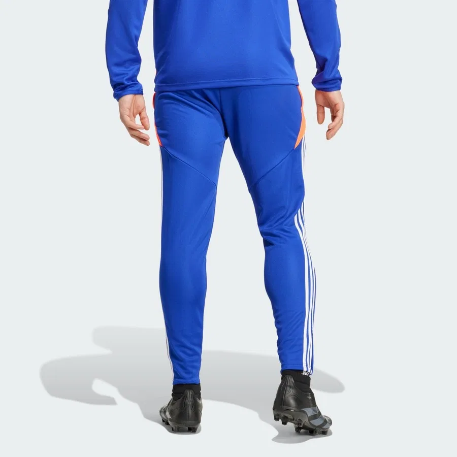 Футбольные тренировочные штаны adidas Performance Tiro 24 Slim, Сине-красный — фото 2