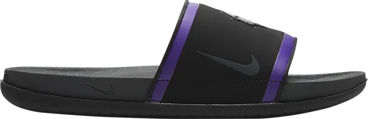 

Сандалии Nike NFL x OffCourt Slide 'Minnesota Vikings', черный