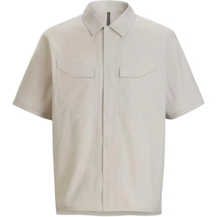 Мужская рубашка с воротником Veilance Collection Arcteryx, Dark Beach White/Dark Cocoon