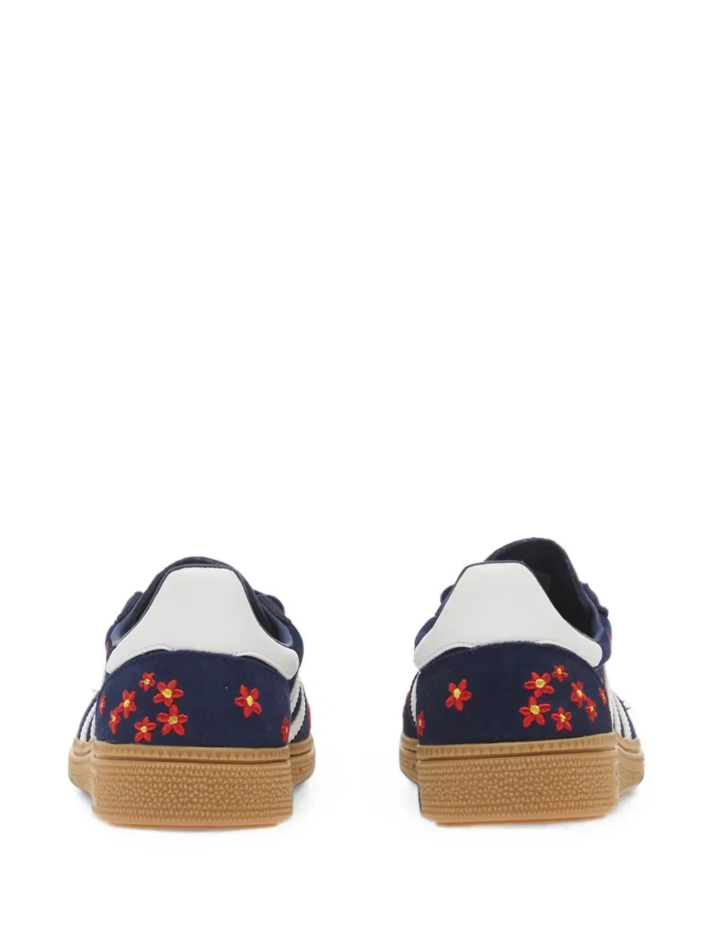 Кроссовки Handball Spezial с цветочной вышивкой adidas Originals Kids, синий — фото 4