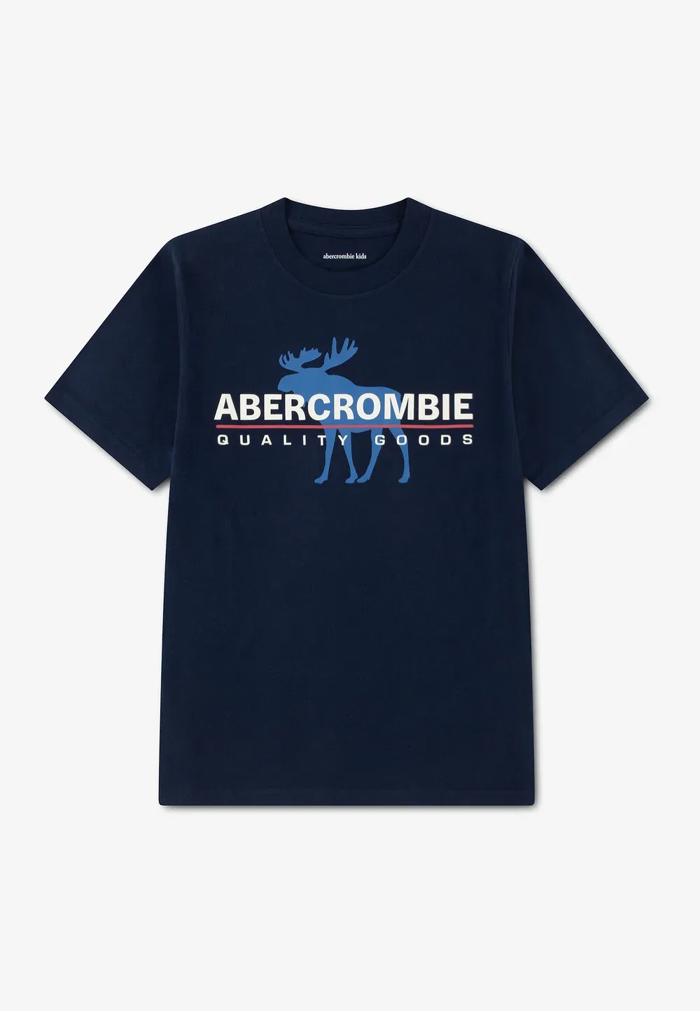 Футболка с логотипом Core - футболка с принтом Abercrombie & Fitch, Navy Blazer