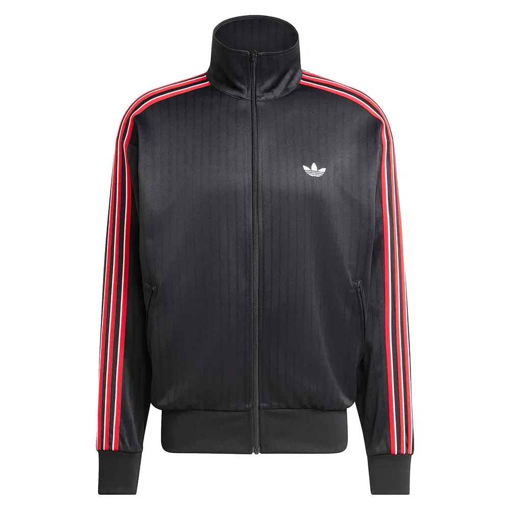 Толстовка с принтом в полоску Firebird Loose Pinstripes Adidas Originals, черный — фото 3