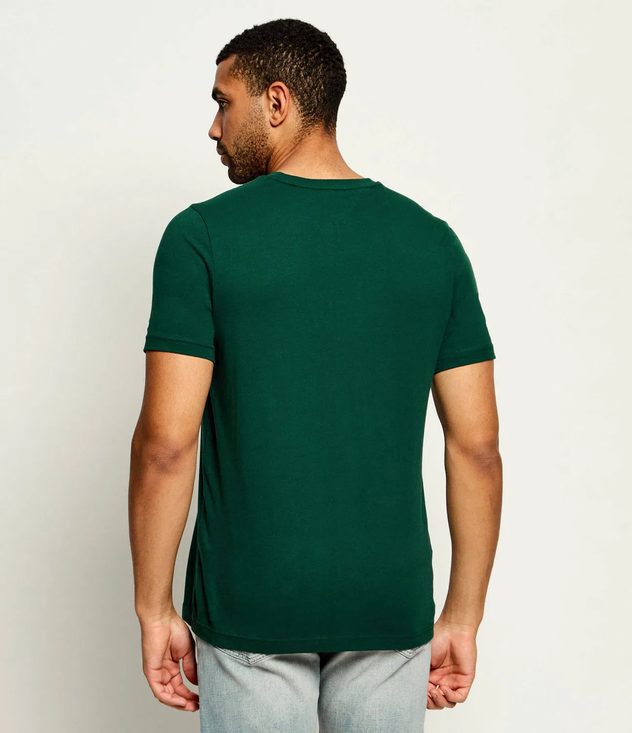 Футболка с круглым вырезом Tommy Hilfiger, Verde Bottiglia — фото 3