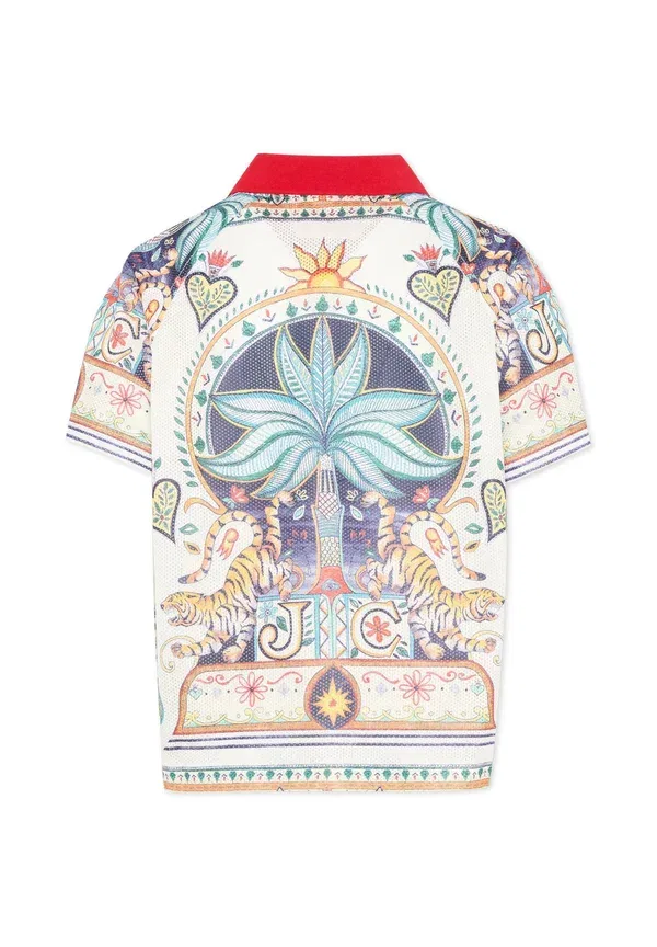 Детская рубашка поло Just Cavalli, мультиколор — фото 2
