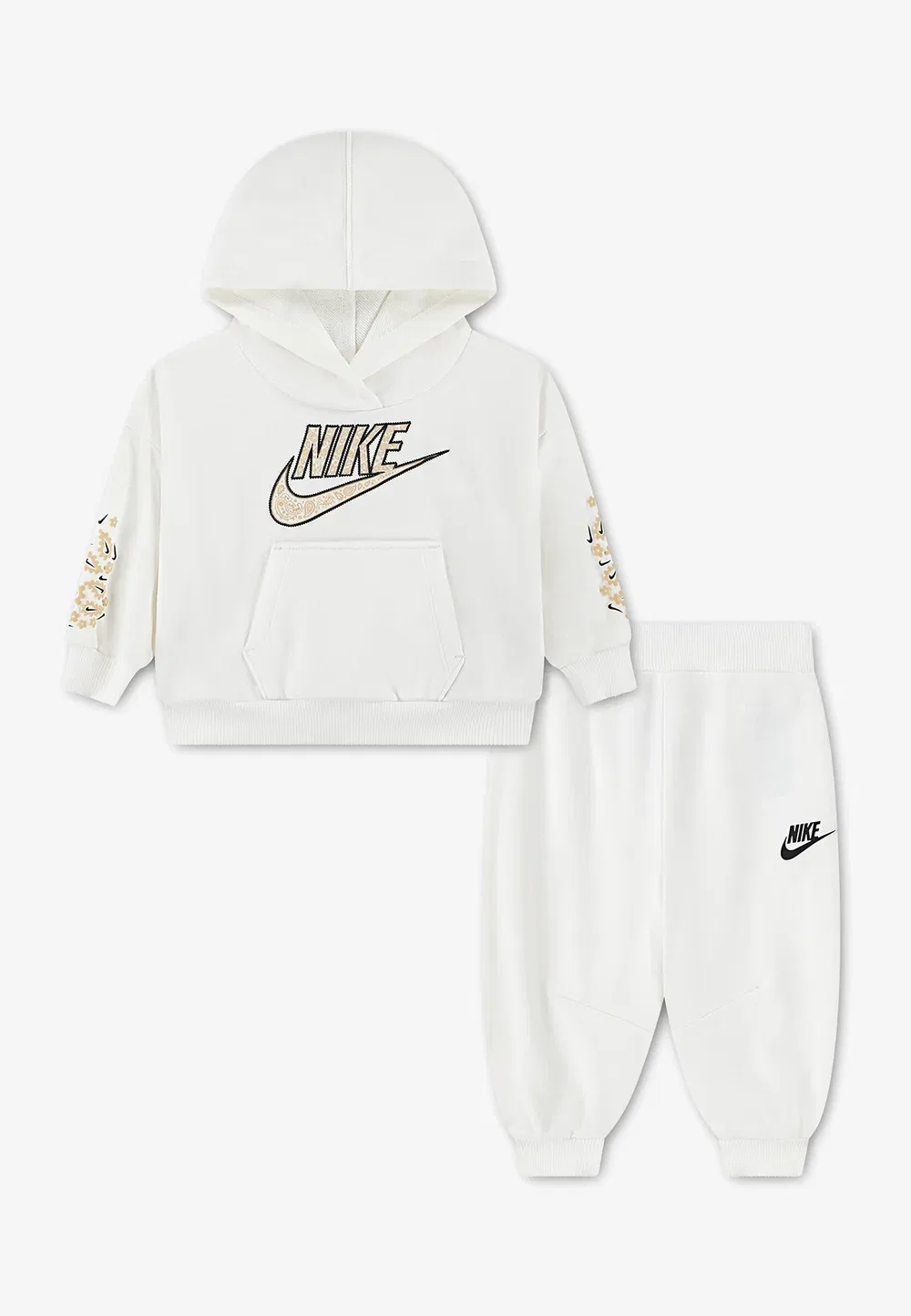 Ретро-Комплект из худи и спортивных штанов Nike Sportswear, Sail