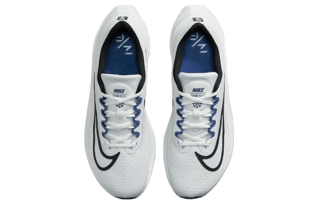 Кроссовки Nike Zoom Fly 5, белый/черный — фото 4