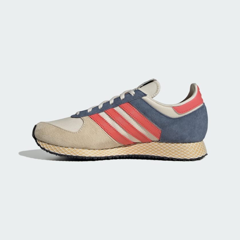 

Кроссовки Adidas Atlanta, бежевый/пыльно-синий/розовый