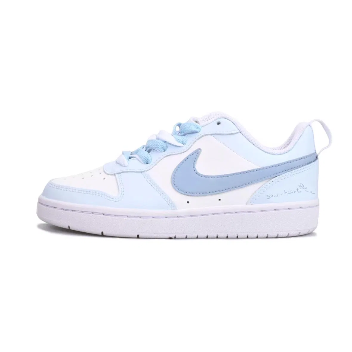 Детские кроссовки для скейтбординга Court Borough, Nike, Sky Blue